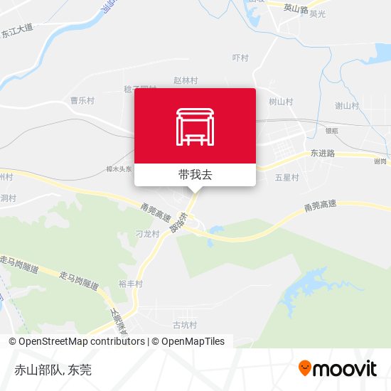 赤山部队地图