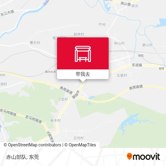 赤山部队地图