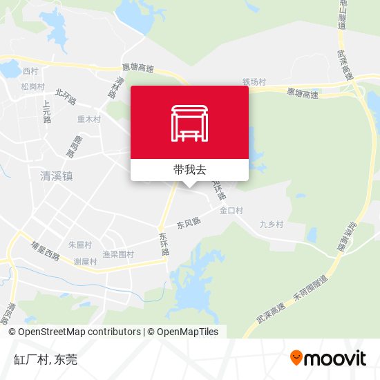 缸厂村地图