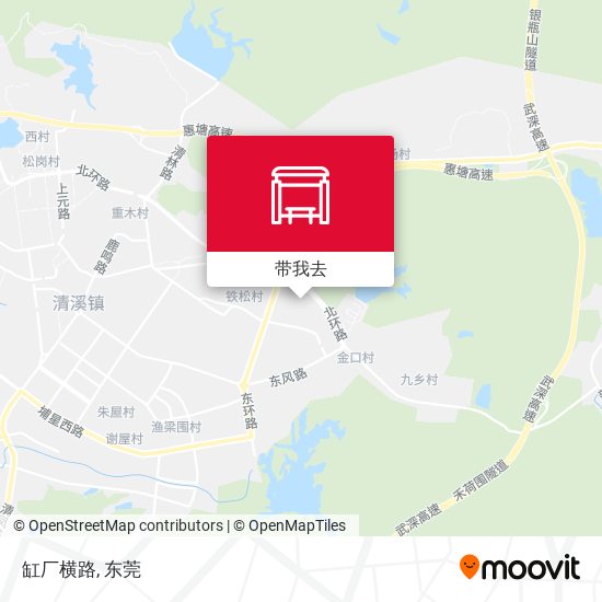 缸厂横路地图