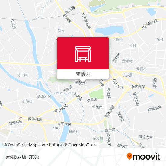 新都酒店地图