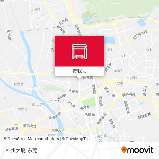 神州大厦地图