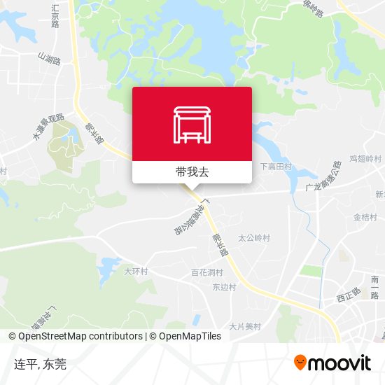 连平地图