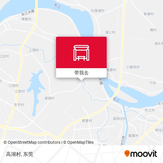 高湖村地图