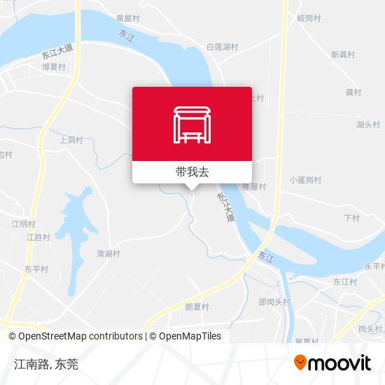 江南路地图