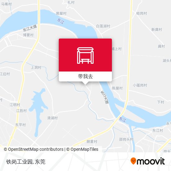 铁岗工业园地图