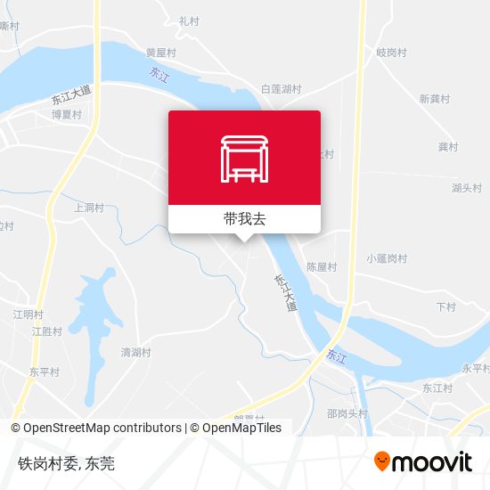 铁岗村委地图