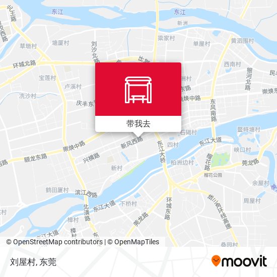 刘屋村地图