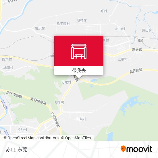 赤山地图