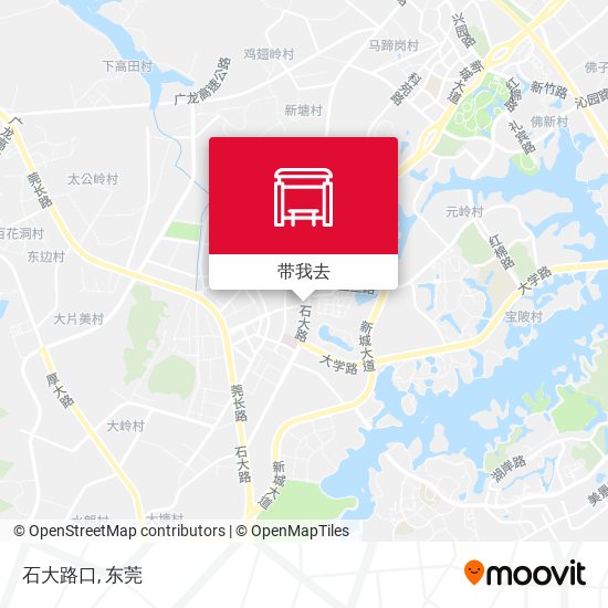 石大路口地图