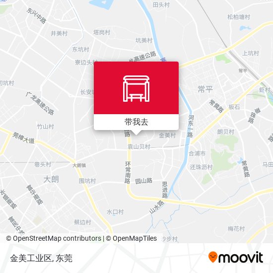 金美工业区地图