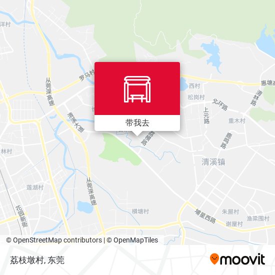 荔枝墩村地图