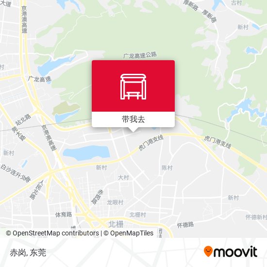 赤岗地图