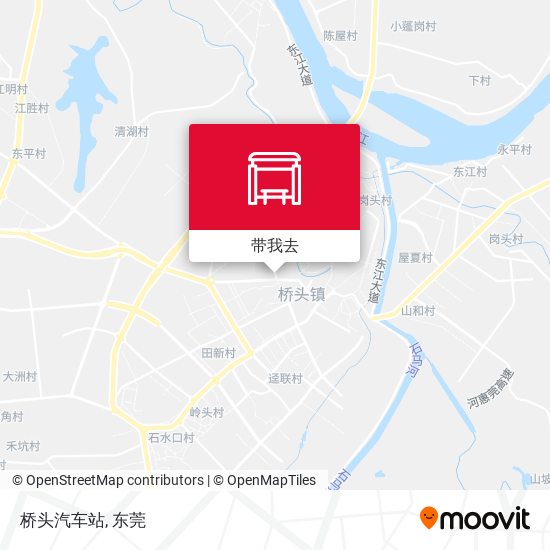 桥头汽车站地图