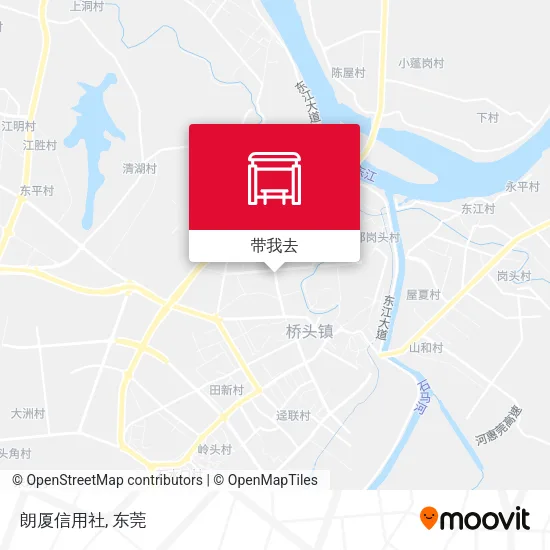 朗厦信用社地图