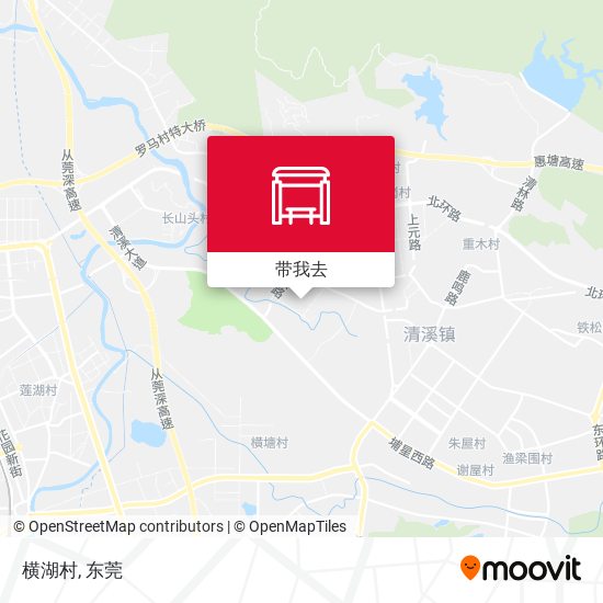 横湖村地图