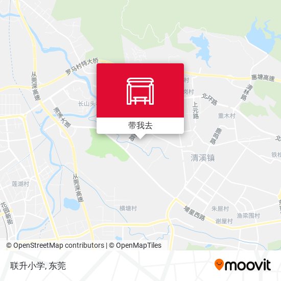 联升小学地图