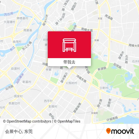 会展中心地图