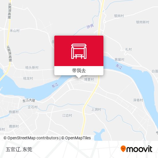 五官辽地图