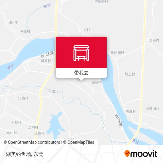 湖美钓鱼场地图