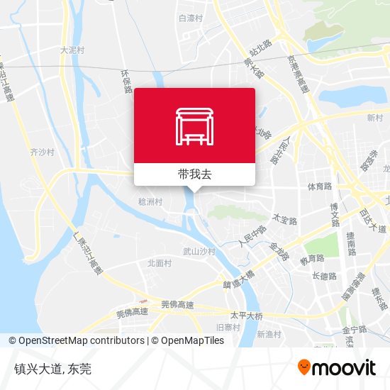 镇兴大道地图