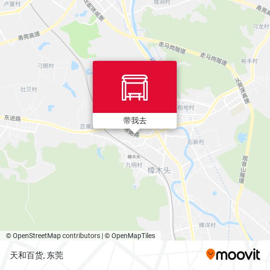 天和百货地图