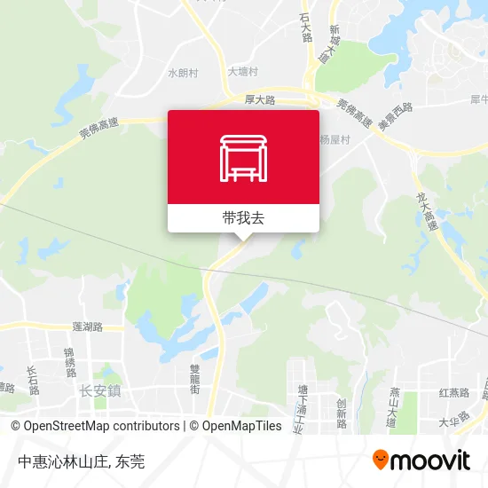 中惠沁林山庄地图