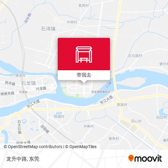 龙升中路地图