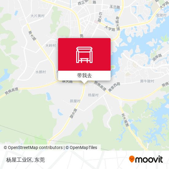 杨屋工业区地图