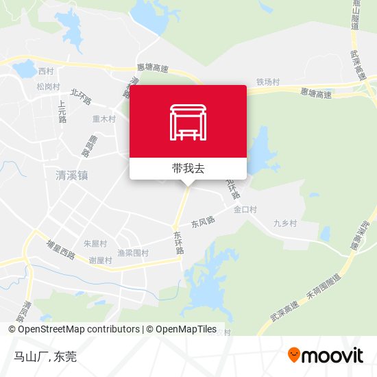 马山厂地图