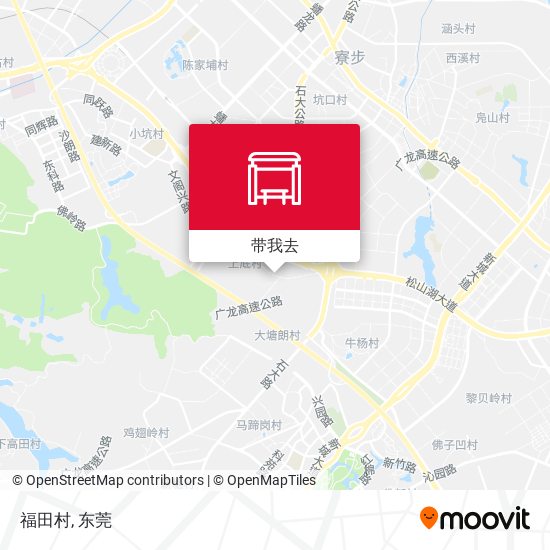 福田村地图