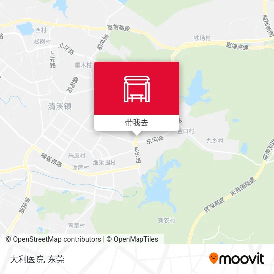 大利医院地图