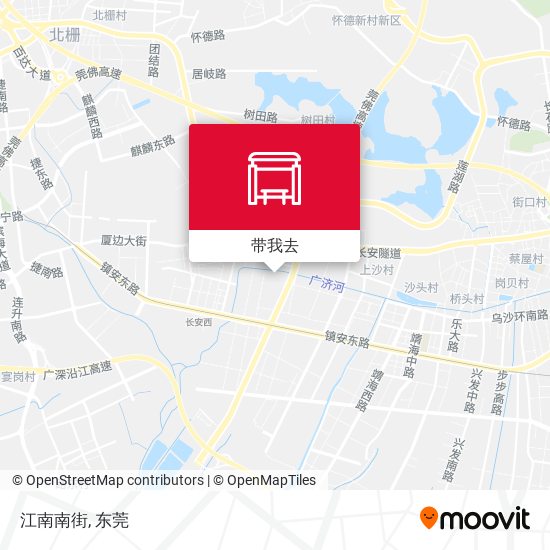 江南南街地图
