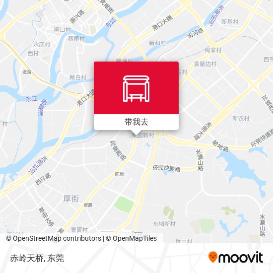 赤岭天桥地图