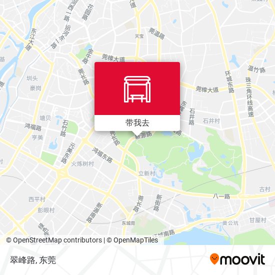 翠峰路地图