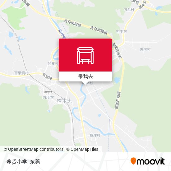 养贤小学地图