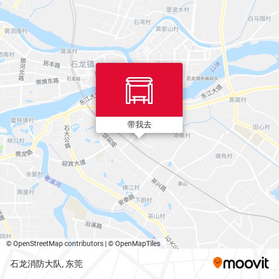 石龙消防大队地图