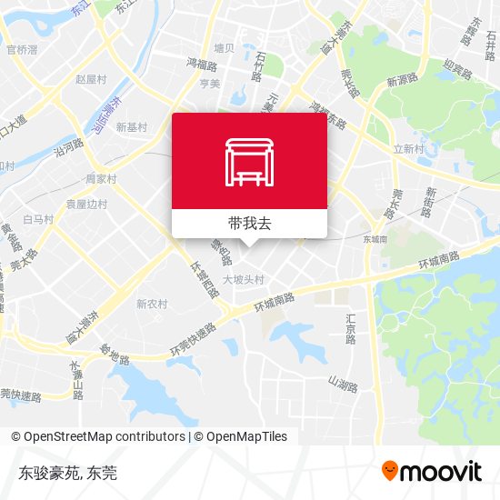 东骏豪苑地图