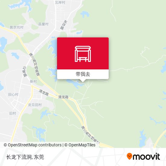 长龙下流洞地图
