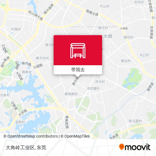 大角岭工业区地图