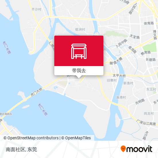 南面社区地图