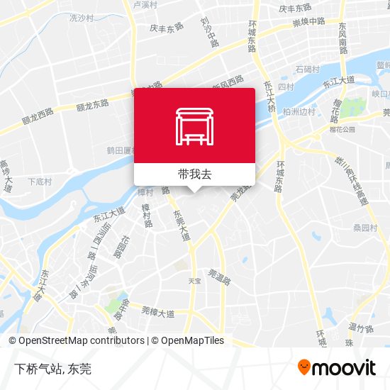 下桥气站地图