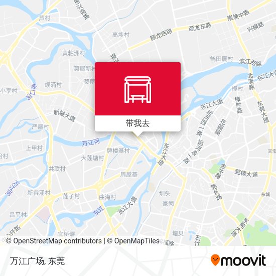 万江广场地图
