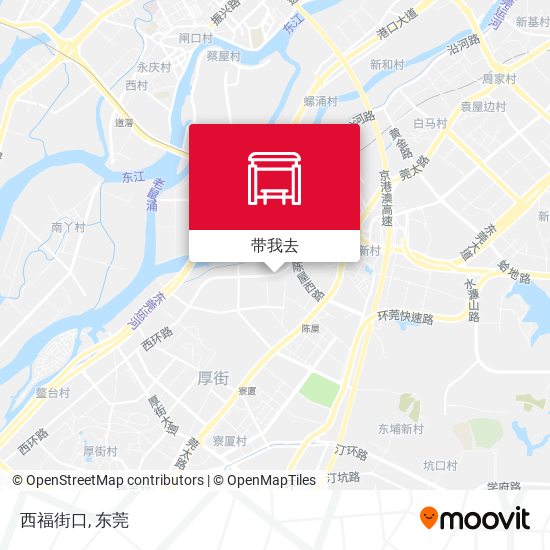 西福街口地图