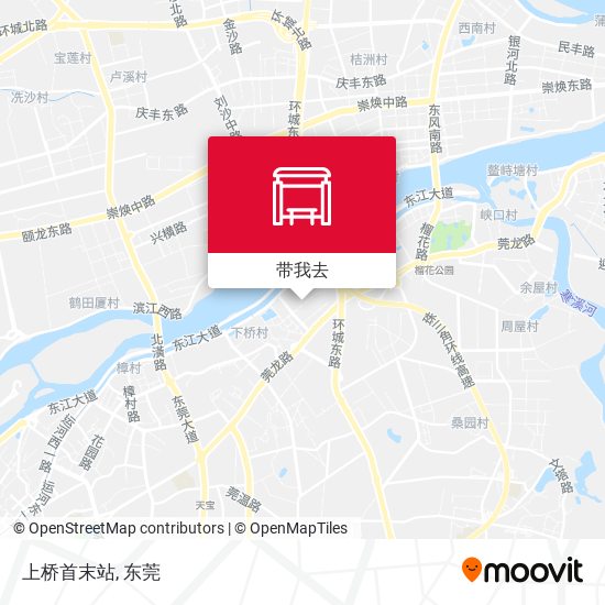 上桥首末站地图