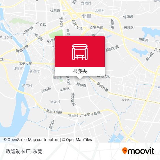 政隆制衣厂地图