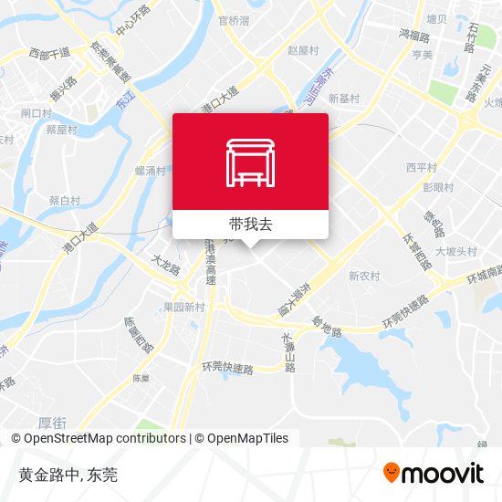 黄金路中地图