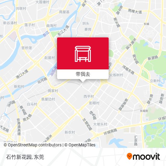 石竹新花园地图