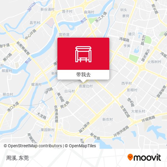 周溪地图