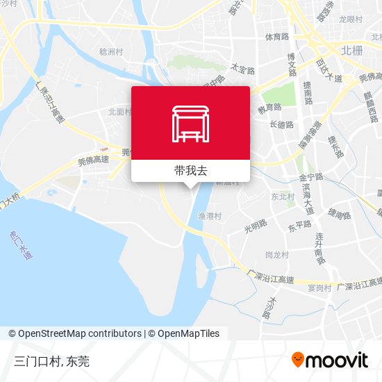 三门口村地图